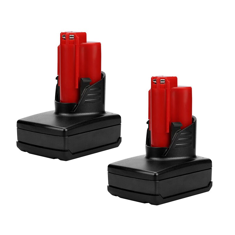 Hoge Capaciteit Gereedschap Accu Voor Milwaukee M12 12V 12800Mah Power Tool Oplaadbare Li-Ion Batterij Vervangende Batterij Backup L10