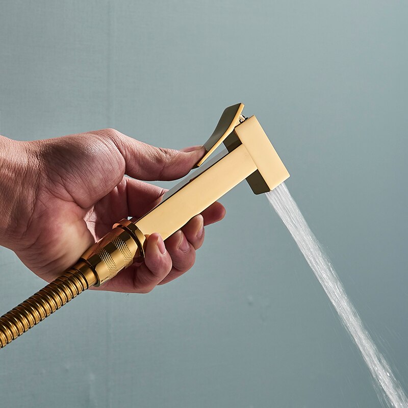 Senlesen Bidet Kraan Gouden Messing Sproeier Nozzl... Grandado