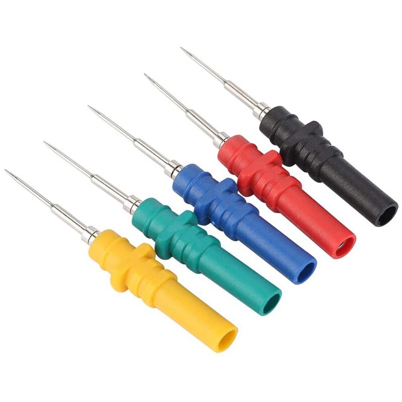 Probe Pins Kit, Pin-Tip Probes Banaanstekker Diagnose Sonde Automotive Diagnose Sonde Pin Voor Laboratorium