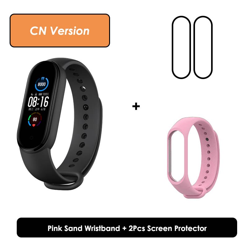 Newest Smart Watch Xiaomi Mi Band 5 Fitness Bracelet Miband 5 Remote Camera Function fitness Tracker Smart Band 5 Xiomi Watch 5: Set 4