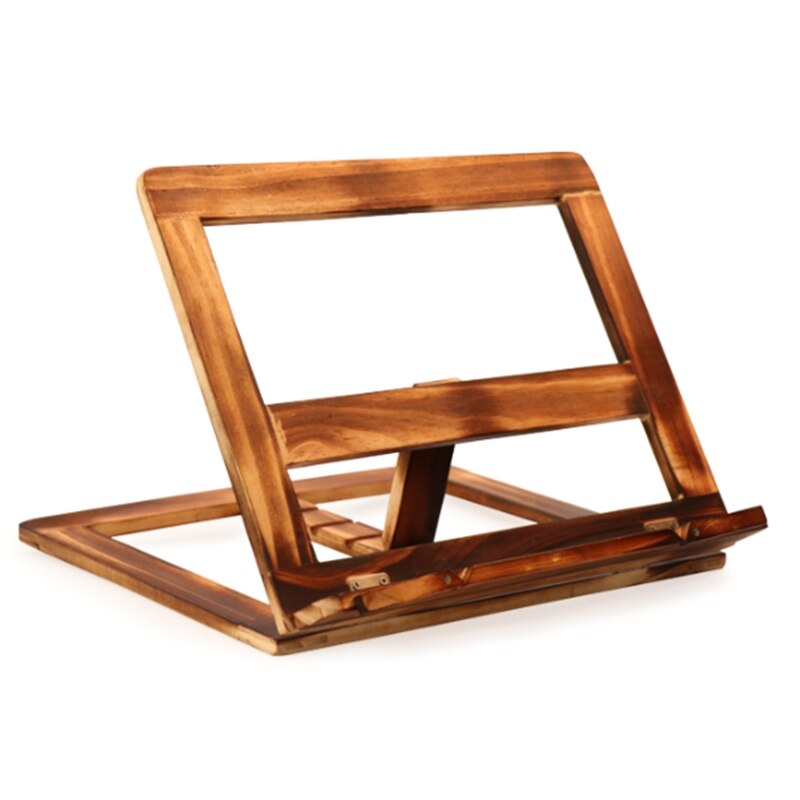 Soporte de escritorio para libros de cocina, sujetalibros para documentos, Retro, ajustable, para lectura: B