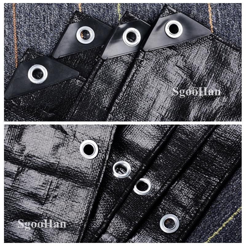 0.32mm PE Rainproof Cloth Tarpaulin Garden Outdoor Awning Shading Sail Camping Boat Truck Canopy Ground Sheet Waterproof Cloth