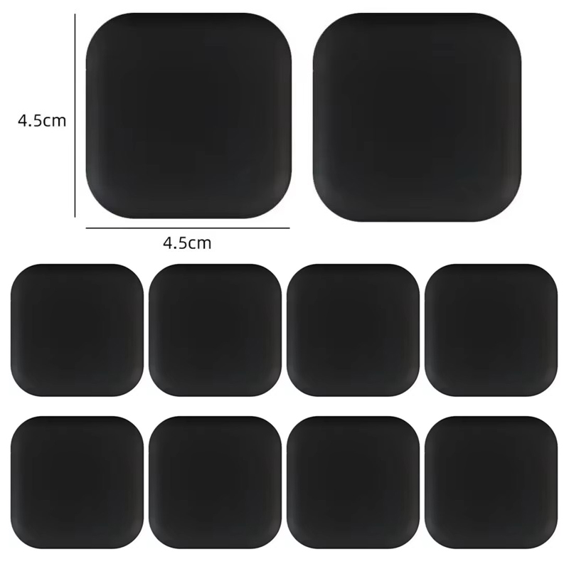 Tope de puerta anticolisión, mango de silicona, autoadhesivo, Protector silencioso antigolpes, almohadilla para Porte, almohadilla protectora de pared para mejorar el hogar: Rosa