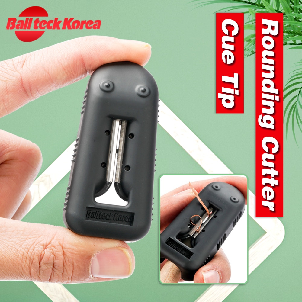 Billard kø tip afrunding cutter køer tip reparation værktøj ballteck carambole snooker pool kø tip rund cutting billiard tilbehør