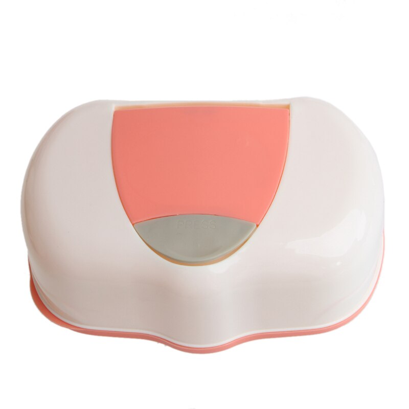 Tissue Box Wet Wipes Plastic Case Toilet Paper Storage Case Napkin Meals Paper Organizer Refillable Container 80 Sheets Storage