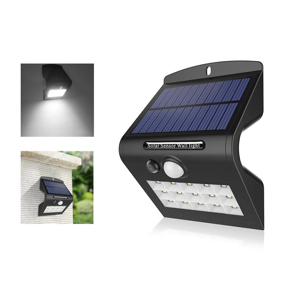 PIR Motion Sensor Verlichting Zonne-straat Licht outdoor straat lamp pathway yard plaza tuin verlichting lampe solaire exterieur