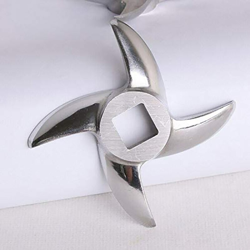 12 Vleesmolen Blade Rvs Mes Cutter Vervanging Voor Slijpmachines, Vervanging Mes Voor Elektrische Of Handmatige