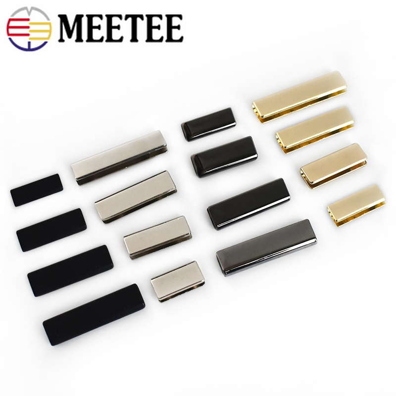 20 pz 15/20/25/32mm tessitura di metallo coda Clip borsa angolo viti bordi protezione fibbia ciondolo fai da te vite gancio accessori di chiusura
