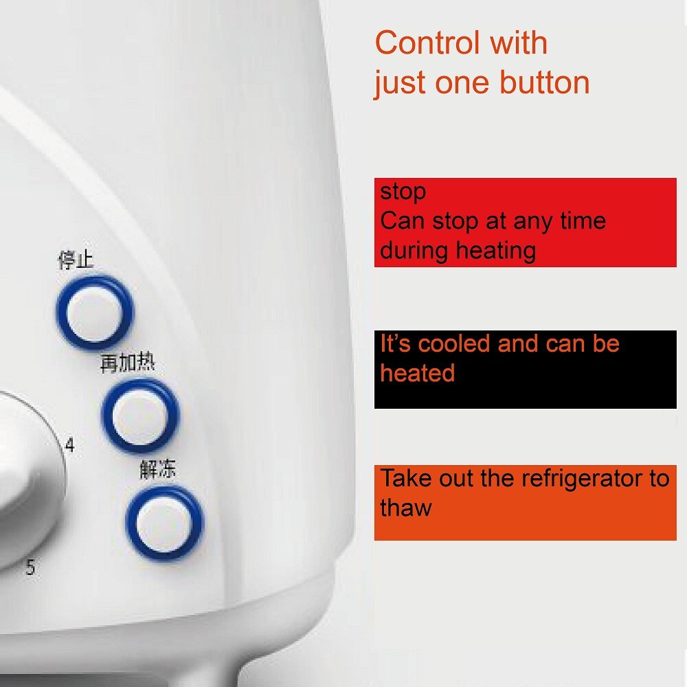 Home toaster Mini breakfast maker Household toast reheat Bread unfreeze Sandwitch baker