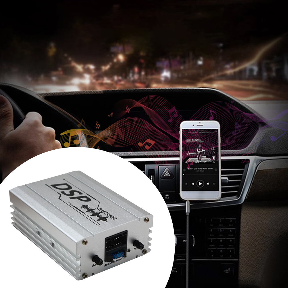 Auto DSP Digital Audio- Prozessor 4 in 6 aus DSP Auto Energie Verstärker Unterstützung APP Kontrolle Audio- Digital Klang Prozessor
