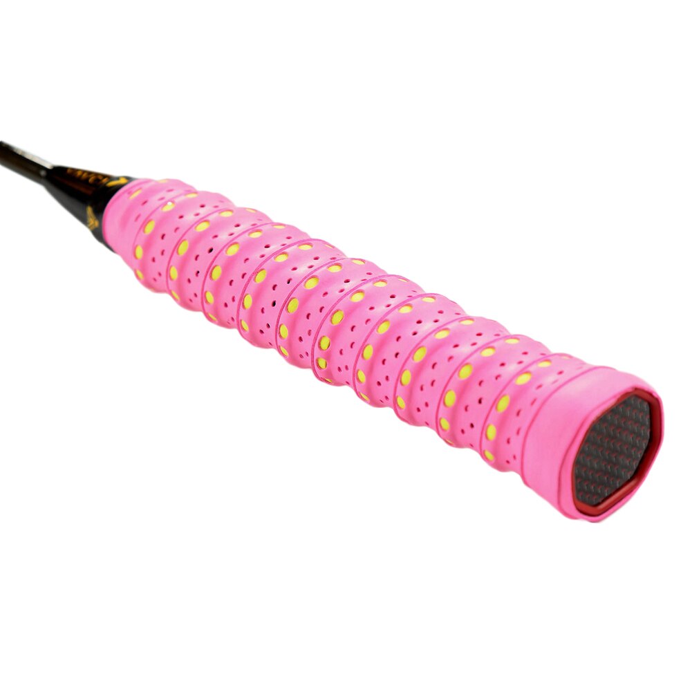 Ljus färg anti-halk racket över grepp rulla tennis badminton handtag tejp ärm fiskespö hantel cykel handtag utrustning trevlig