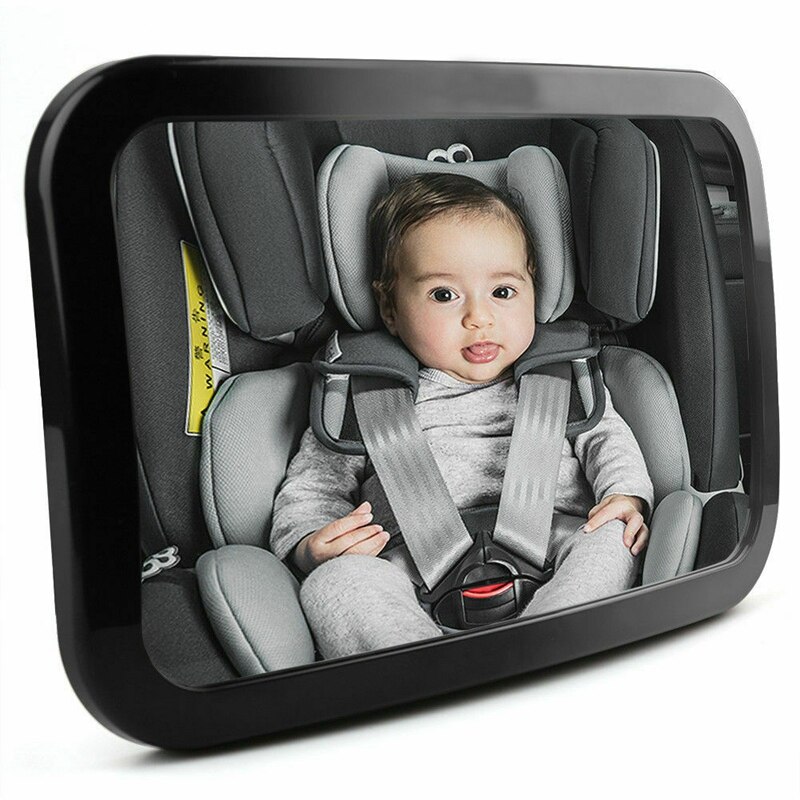 Baby Car Seat Rear View Mirror Facing Back Infant Kids Child Toddler Ward Safety Baby Safety Mirror