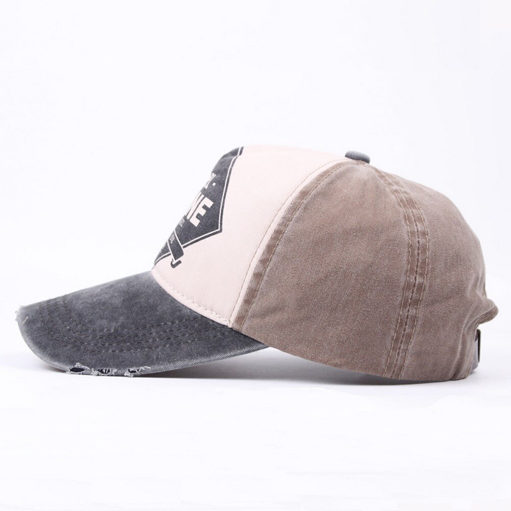 Unisex baseballpetten katoen distressed kleur bijpassende mannen en vrouwen hoeden met klep buitensporten pet met klep coole jongen