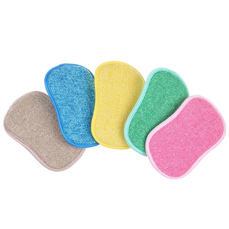 1/5/10 Uds cocina estropajo pan cepillo Anti-microbiana limpiador de melamine esponjas de cocina esponja para lavar los platos