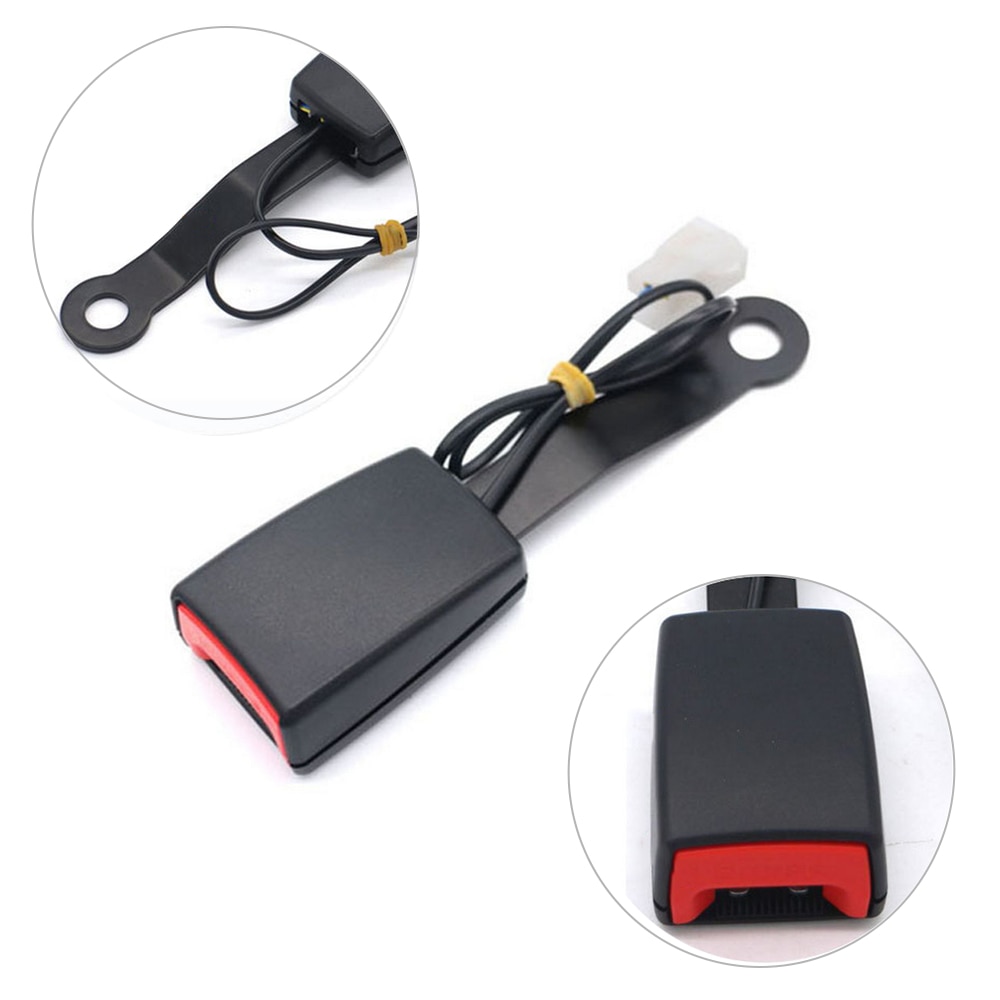 Universele Auto Safaty Riem Stopper Auto Veiligheidsgordel Extenders Met Waarschuwing Kabel & Auto Zetels Riemen Plug Interieur Accessoires Onderdelen