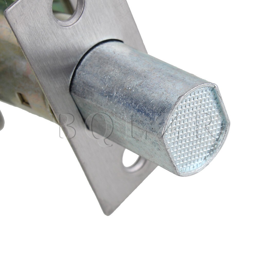 BQLZR Home Door Gate Single Cylinder Deadbolt Chrome Metal Dead Bolt Door Lock