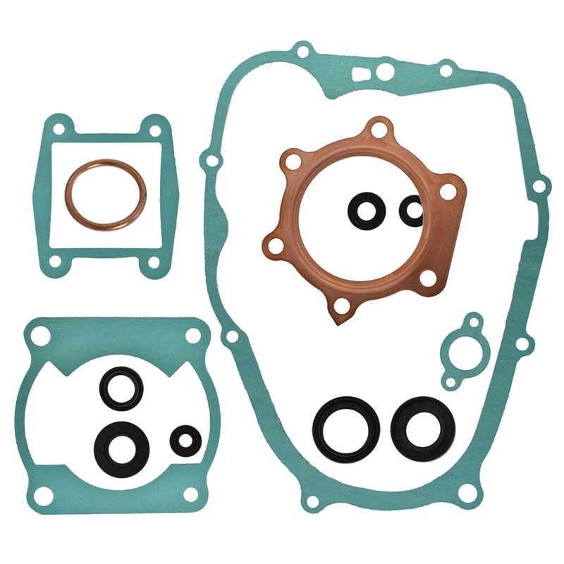 Engine Gasket Kit Set with Oil Seals for Yamaha Blaster YFS200 1988-2006: Default Title