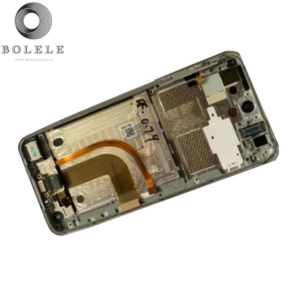 Für Scharf AQUOS R2 706sh SH-03K SHV42 LCD Anzeige + berühren Bildschirm Sensor Digitizer Montage Ersatz Vorderseite Tafel Volle LCD + rahmen