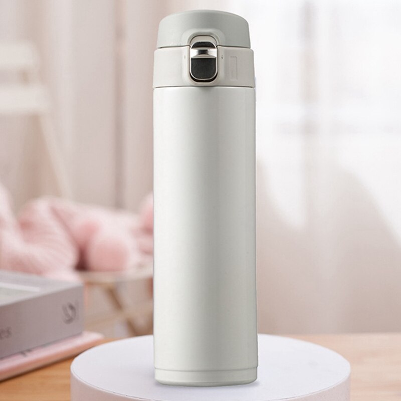 500ML 304 Stainless Steel Thermos Bottle Portable Office Business Vacuum Bottle Travel Drink Flask Water Bottle Home Thermocup