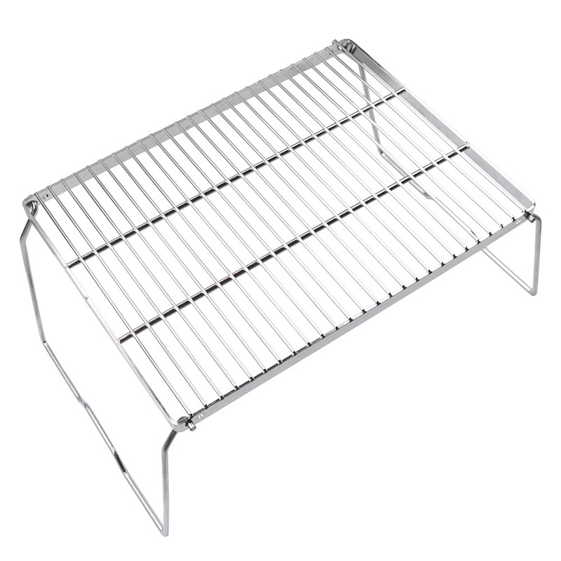 Portable mini stainless steel grill Barbecue rack: 41X31.5X22