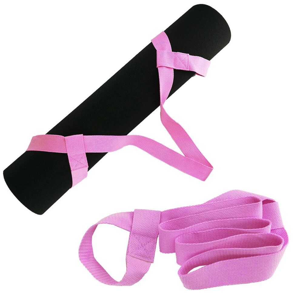 Yogamatte Gurt - Verstellbarer Sling Schulter Trage Gurt - Fitness Übung Elastischer Yoga Gurt