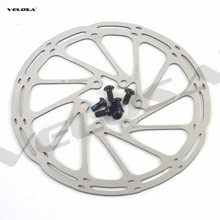 Freno de disco de bicicleta de montaña/carretera de , disco de ciclocross, 6 pernos de 44mm, 140mm, 160mm, 180mm, con tornillos