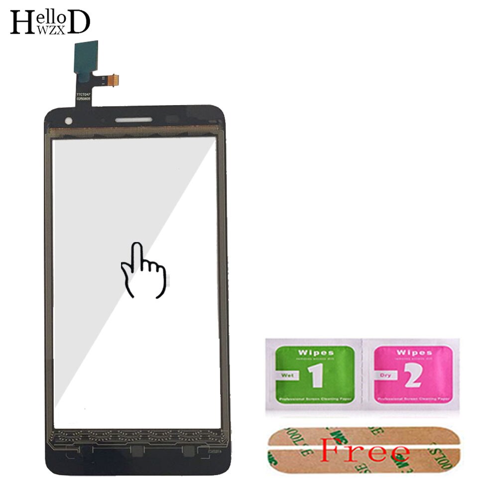 4.7'' Mobile Touch Screen For Lenovo S660 S 660 Touch Screen Digitizer Panel Front Glass Sensor Tools Adhesive Screen Protector