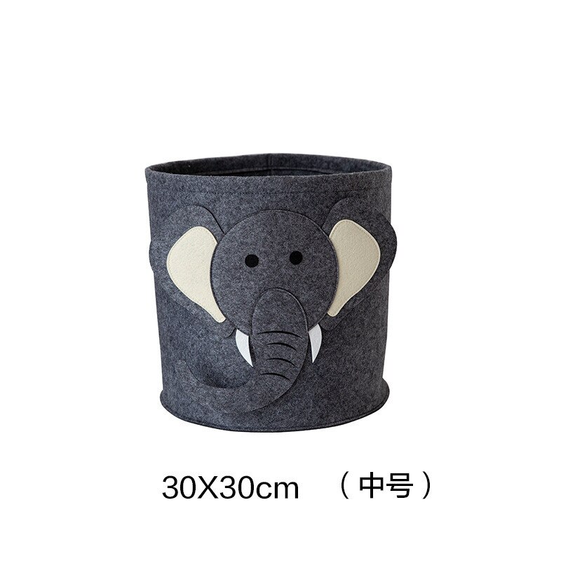 Ins Nordic Kid Zacht Tapijt Tapijten Cartoon Dier Kind Tapijt Speelgoed Opbergtas Kinderkamer Decoratie Voor Baby Bed bumper: Elephant  L