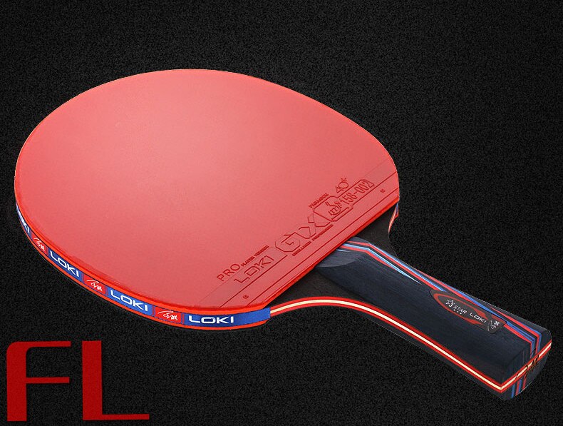 ITTF approved LOKI Wang Hao 3 star Table Tennis Racket/ ping pong Racket/ table tennis bat: shakehand long FL