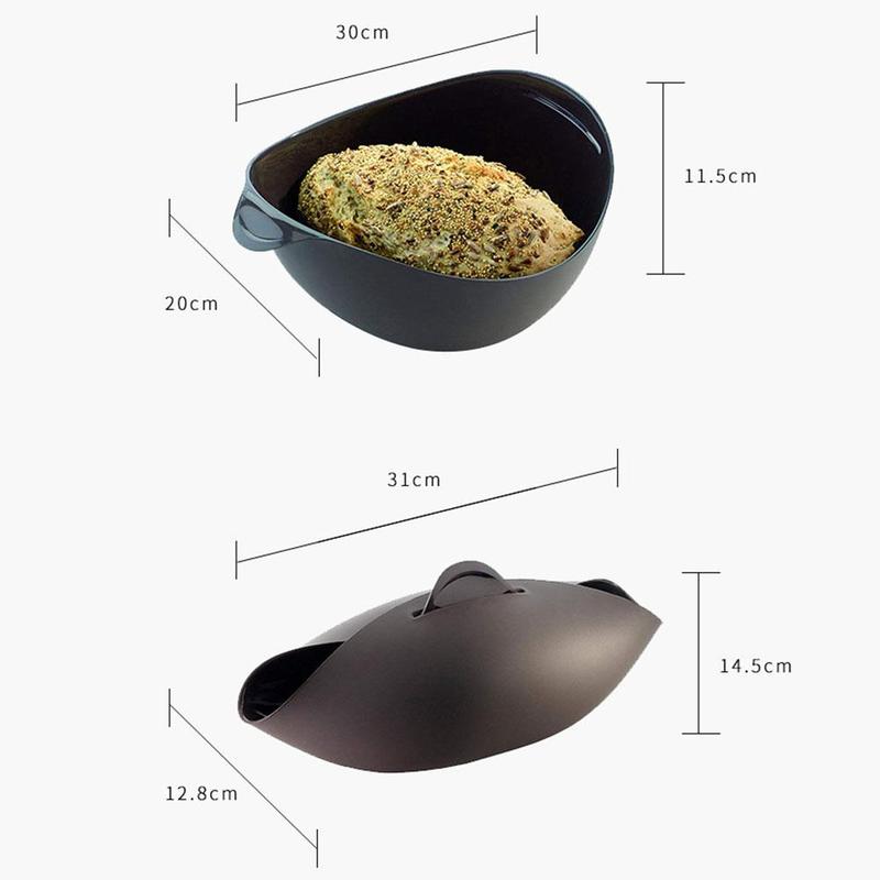 Multifunctional Non-toxic Silicone Bread Maker Steamer Baking Silicone Silicone Bread Silicone Tray Toaster T3D1