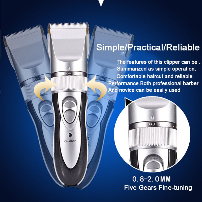 Electric hair clipper haircut cut into Baby hair clipper hair salon home haircut tool For and Kids Adult