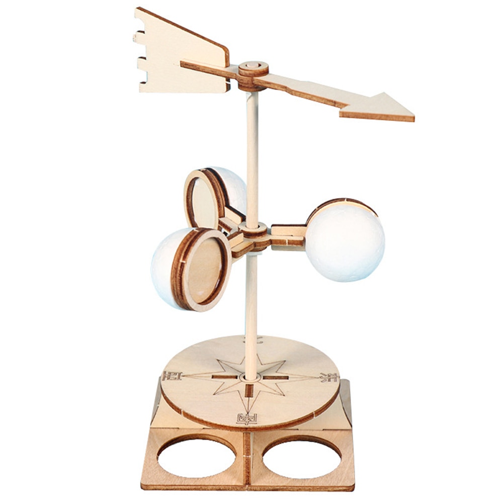 Kids Windvaan Model Bekwame En Prachtige Verschijning Diy Richting Experiment Kit School Student Wetenschappelijke Speelgoed