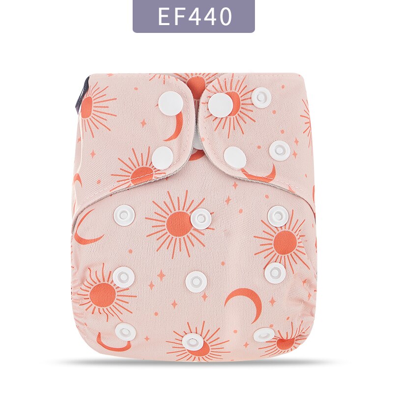 Elinfant reusable waterproof within 6kg newborn baby diaper dry fast suede cloth AIO pocket cloth diaper: EF440