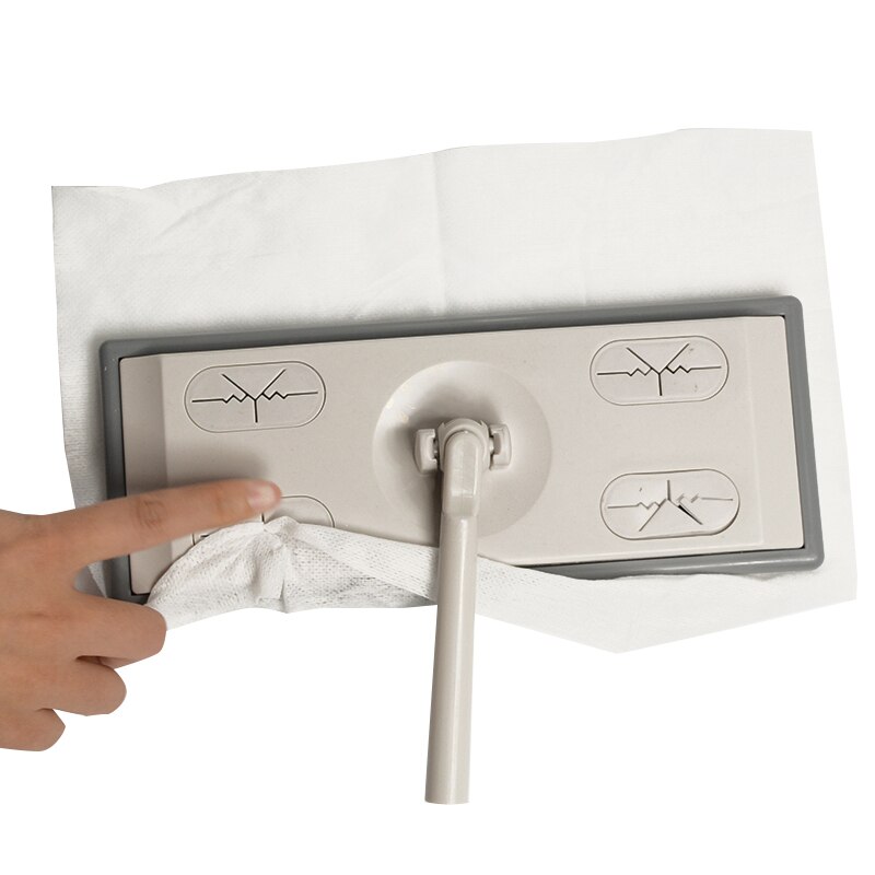 Huishouden 360 Graden Draaibaar Stof Verwijderen Mop Antistatische Vuil Grime Haar Reiniging Mop Afneembare Vlakmop