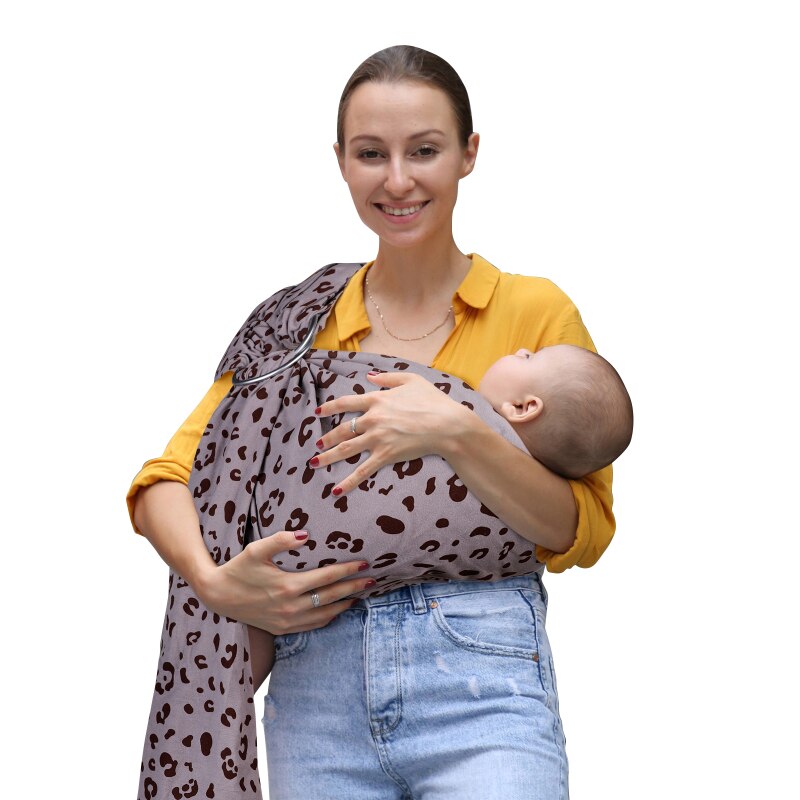 Infant Baby Back Scarf Carrier Kid Fashionable Baby Sling Wrap Cotton Soft Breathable Newborn Back Scarf Portable Baby Sling