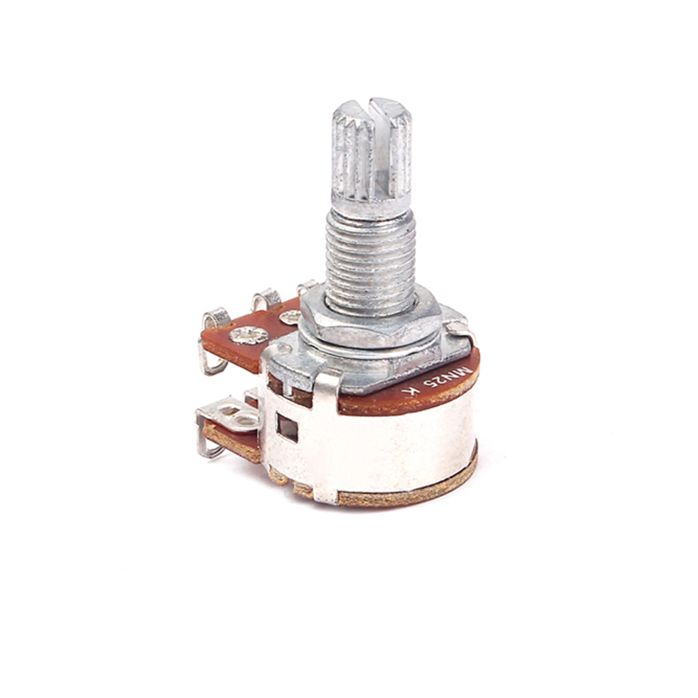 Guitar Pots 250k 500k Dual Volume Tone -blend Potentiometer MN25K Solder Lugs Audio-potentiometers Amp Amplifier Double Layer