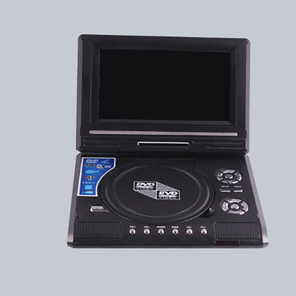 7.8 Inch Portable DVD Player Digital Multimedia Player U Drive Play with FM TV Game Card Read Function VCD DVCD MP4 MP5