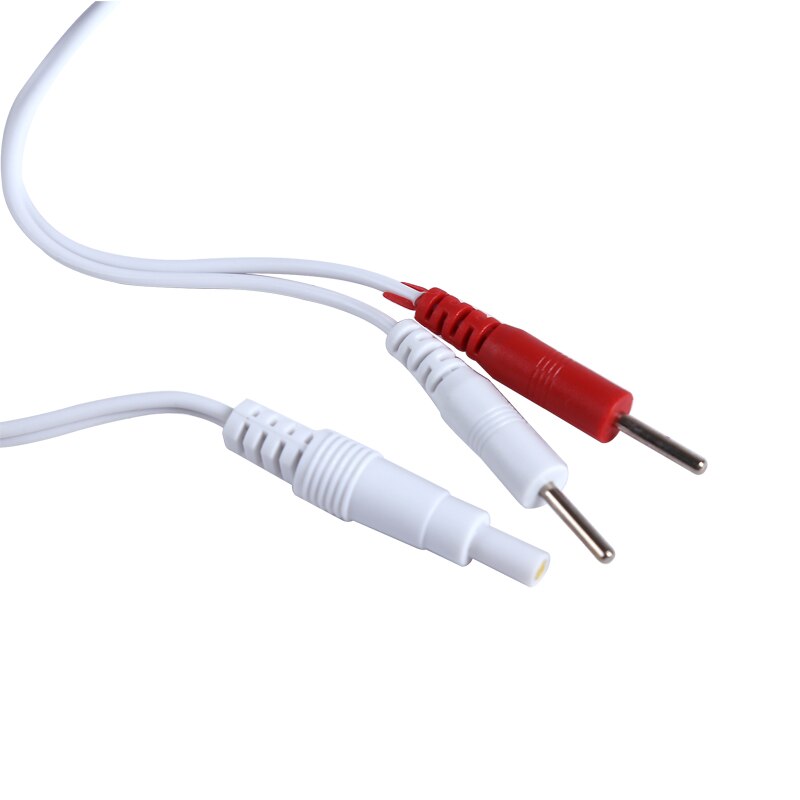 1/2 Stuks Elektrode Kabel Geleidende Draad 2.5Mm Voor Elektrode Pad Digitale Tientallen Machine Elektrode Pad Elektrode Lood draden