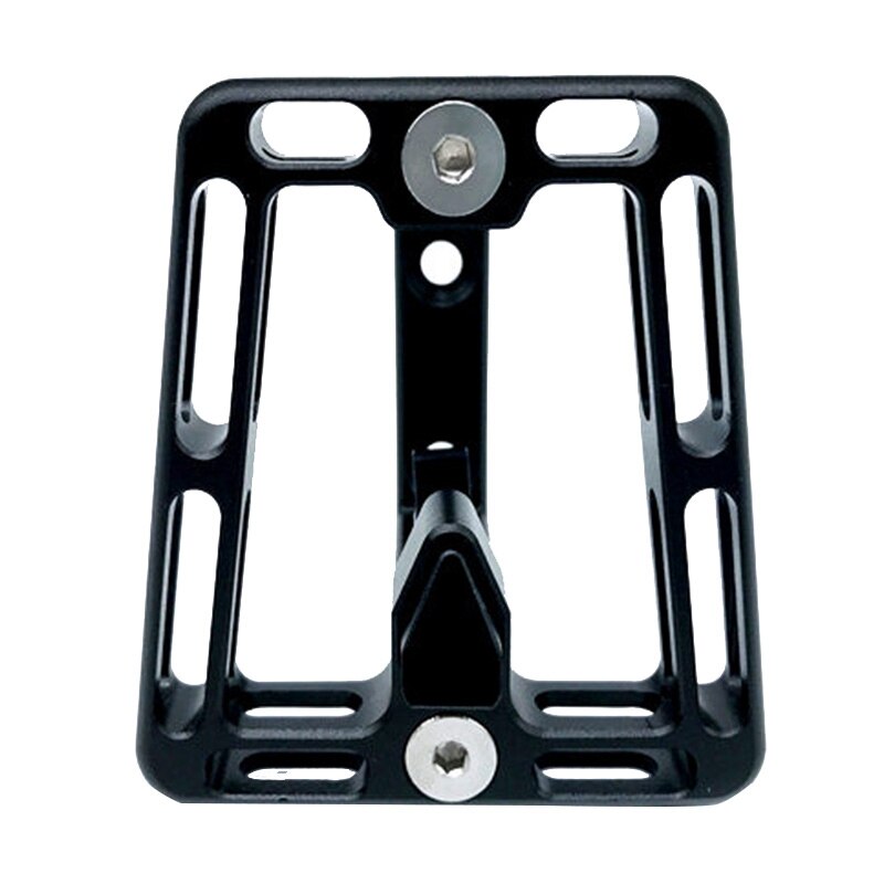Für Brompton CNC Vorderen Träger Faltrad Tasche Halterung Träger Halfter CNC Aluminium Teil Fahrrad Zubehör Schwarz: Ursprünglich Titel