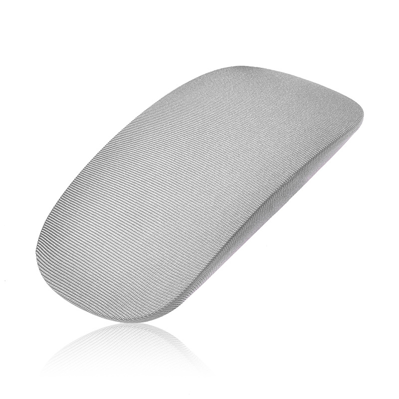 Funda protectora de almacenamiento para ratón mágico de Apple, 5 piezas, suave, a prueba de polvo y arañazos, tela elástica para MAC: Light Grey