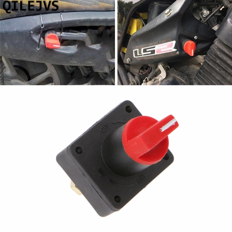 QILEJVS DC60V 100A Battery Master Disconnect Rotary Cut Off Switch For Automotive Boat