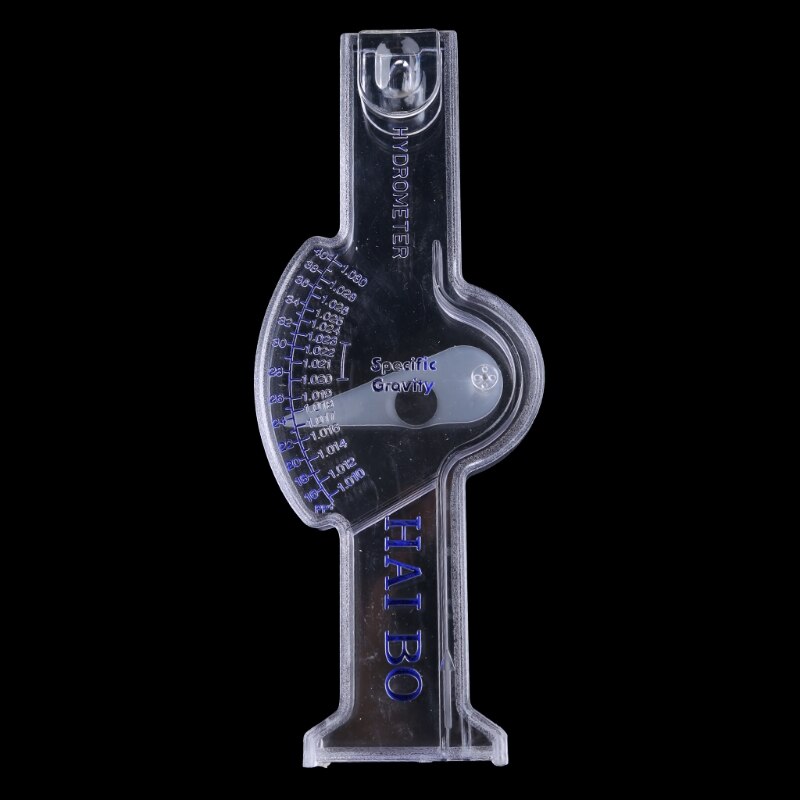 Ocean Hydrometer Reef Fish Tank Aquarium Water Salinity Specific Gravity Test