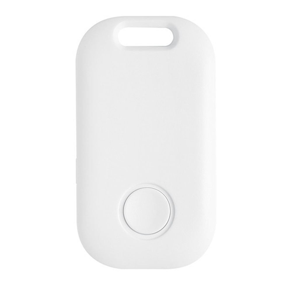 Mini Smart Finder Drahtlose Bluetooth Alarm Anti Verloren Gerät APP Verbindung Bidirektionale Alarm One-touch Finden Locator Tracker: White