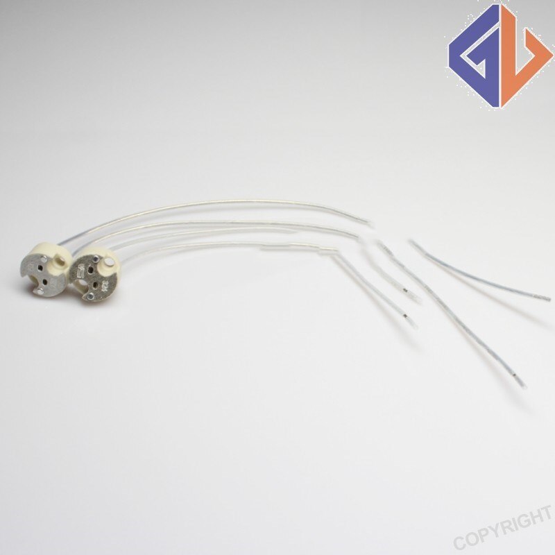 Portalámparas para VS324,32400 halógeno soporte portalámparas, casquillo de bombilla G4 GZ4 GX5.3 GU5.3 GY6.35 GZ6.35 con cable eléctrico VS32400