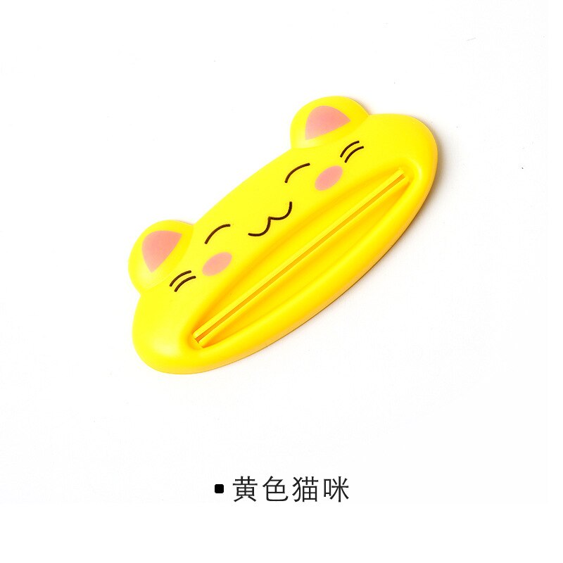 Frog Cartoon Lazy Toothpaste Tube Squeezer Holder Dispenser Bathroom Accesories Tooth Paste Plastic Stand Accessory Sets Wringer: 08