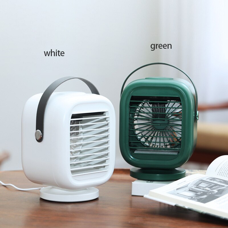 USB Mini Lefeng Rotating Water Cooling Fan Desktop Humidification Cooling Fan Office Desk Portable Air Conditioning Fan
