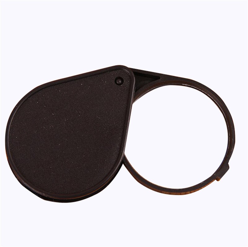 10x vergrotingen mini draagbare vergrootglas handloep leesjuweliersloep 10x opvouwbare sleutelhangerloep: 4