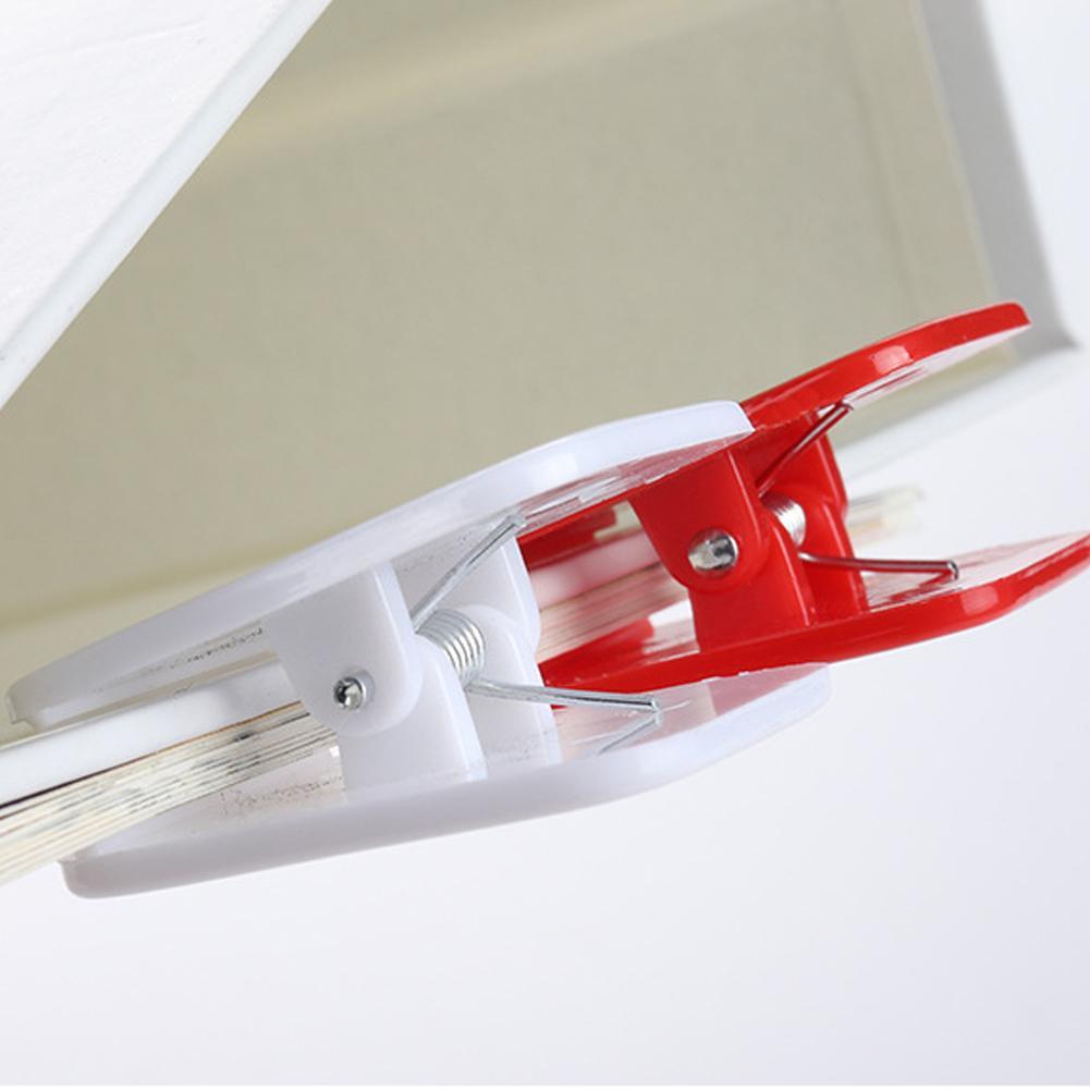 Acrylic Clamp Paper Clips Ticket Holder Paper Documents Organizer Student School Office Supplies Bookmark Binder Clip