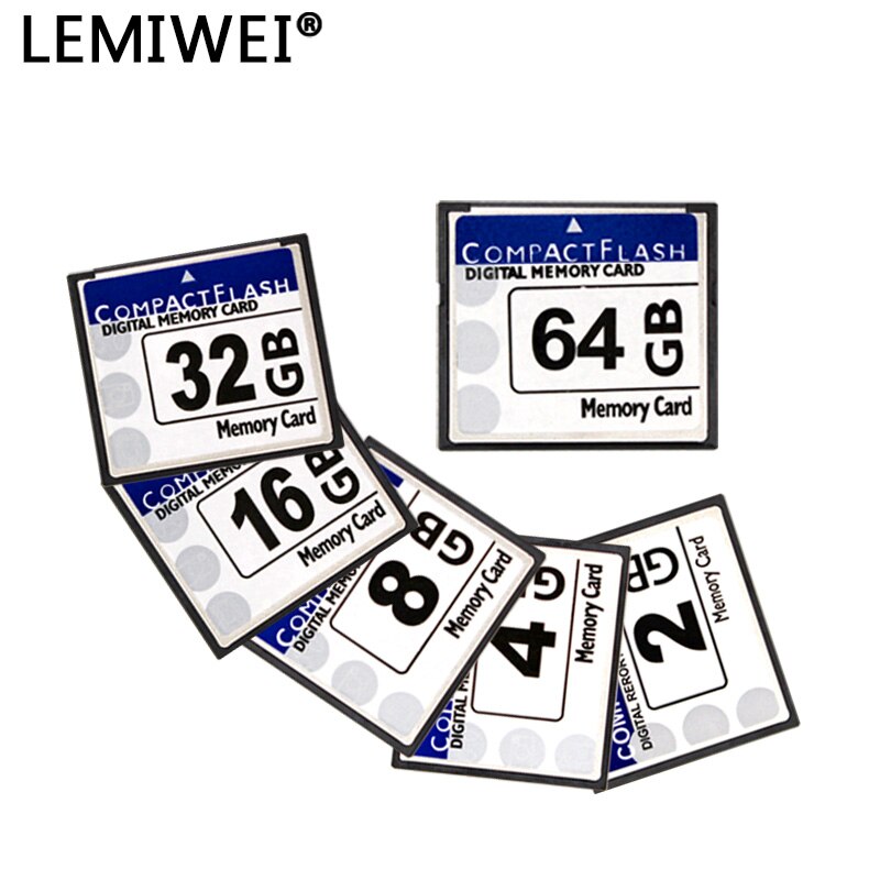 LEMIWEI Real Capacity Transcend Memory Card 64GB 32GB 16GB 8GB 4GB 2GB CF Card 133x Compact Flash For Camera HD