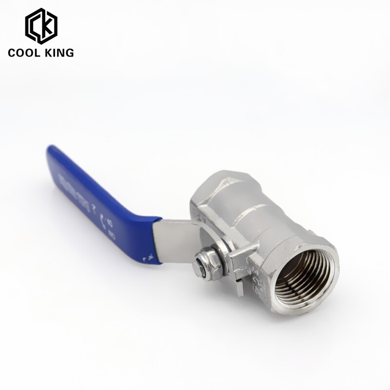 Dn8 dn10 dn15 dn20 dn25 1pc kulventil invändig gängad rostfritt stål kulventil  ss304 bsp 1/4 " 3/8 " 1/2 " 3/4 " 1 " 1-1/4 " 1-1/2 "